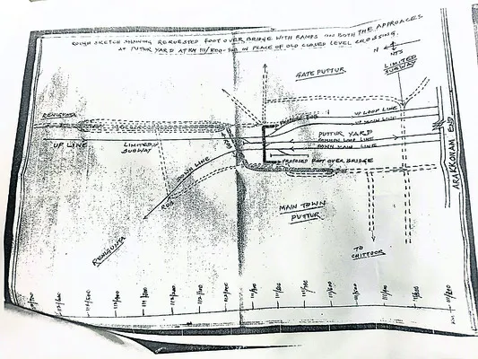ఫుట్‌ ఓవర్‌ బ్రిడ్జి ఏర్పాటు చేయాలని ఎంపీకి వినతి 