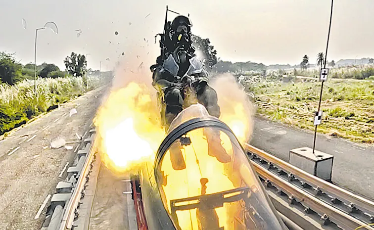 DRDO conducts a successful high speed rocket sled test of fighter aircraft escape system