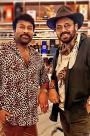 Venkatesh Completes His Shoot with Megastar and anil ravipudi Movie5