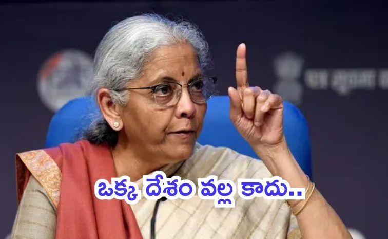 Nirmala Sitharaman calls for coordinated global effort