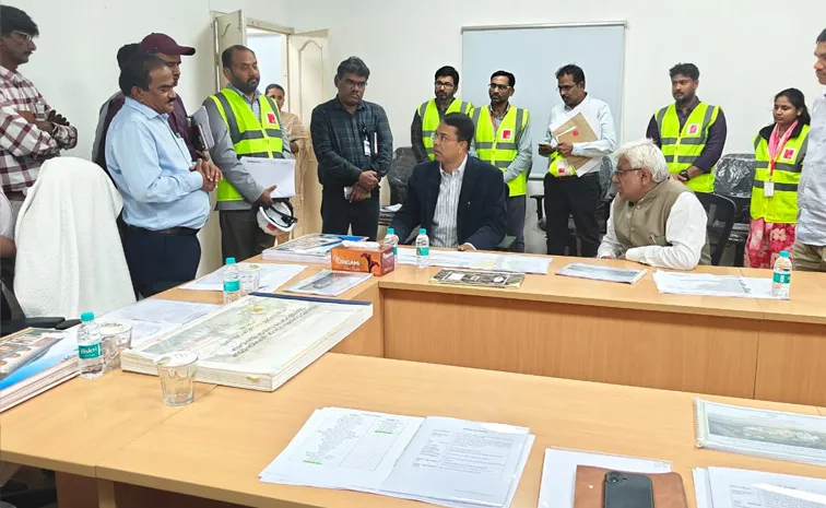 కొత్త హైకోర్టు పనులు.. ఇక సైట్‌లోనే సమీక్షలు!