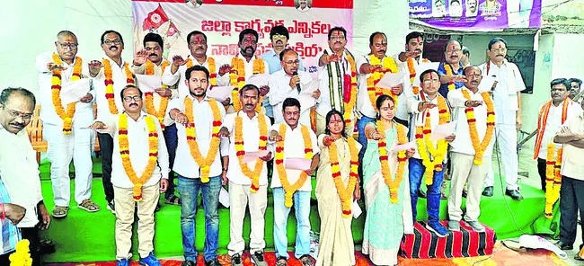 ఏపీ ఎన్‌జీఓ సంఘం జిల్లా అధ్యక్షుడిగా హనుమంతు సాయిరాం 