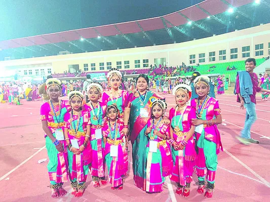 కూచిపూడిలో గిన్నీస్‌రికార్డ్‌