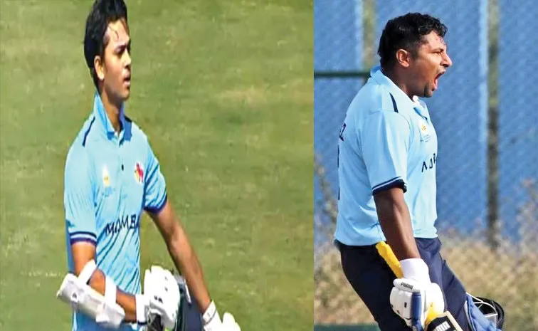 VHT 2025: Jaiswal Misses 50 Sarfaraz Khan 56 Ball Century Mumbai Score1