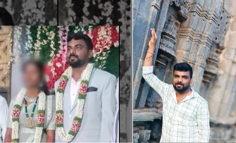 Groom incident From Heart Attack At Shivamogga