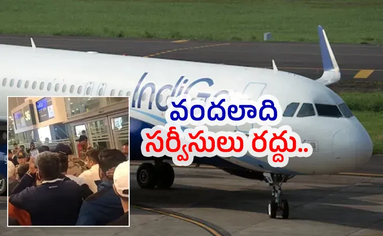 Chaos At Airports As More Indigo Flights Cancelled Amid Crew Shortage