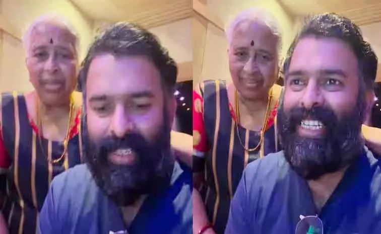 Santosh Narayan Mother Sing a Song from Vaa Vaathiyaar Movie