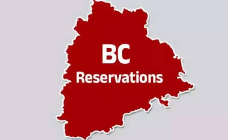  42% quota for BCs Young man set himself on firecondition critical in Telangana