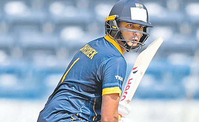 Team India opener Abhishek Sharma impressed with an all round performance