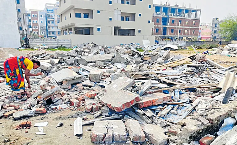 Demolition of poor houses under Chinababu direction