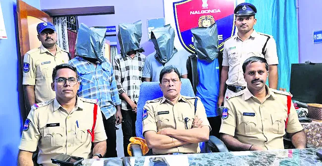 గంజాయి విక్రేతల అరెస్టు
