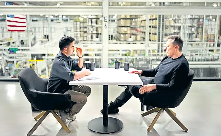 Sakshi Editorial View Point On Elon Musk Interview with Nikhil Kamat