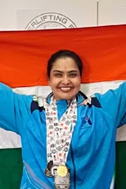 Actress Pragathi Won Gold Medal Asian Powerlifting 20253