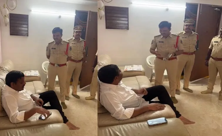 MLC Teenmar Mallanna House Arrest