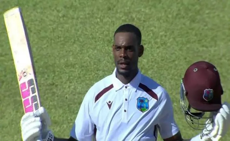 Justin Greaves Double Century, West Indies vs New Zealand 1st test ends in draw1