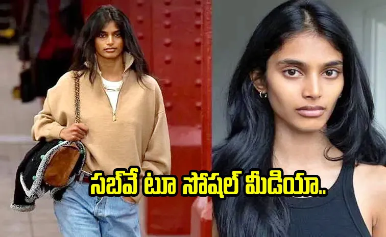 Model Bhavitha Mandava Special Story Over Chanel Event