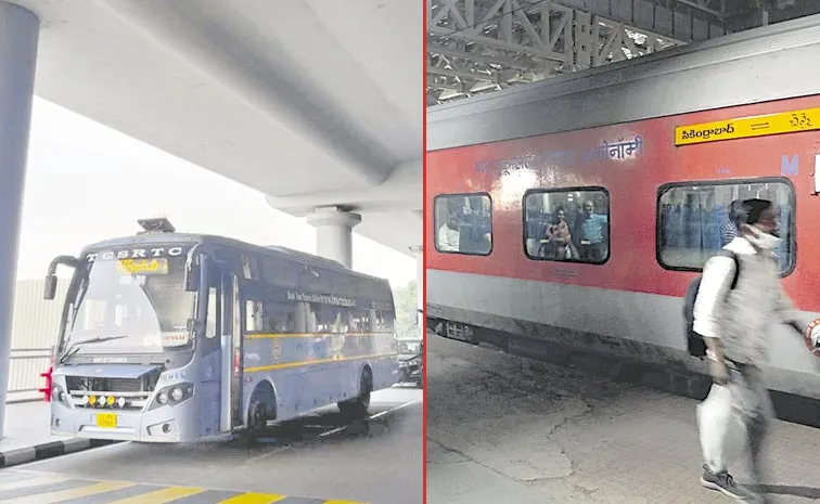 మూడు ప్రత్యేక రైళ్లు నడిపిన దక్షిణ మధ్య రైల్వే