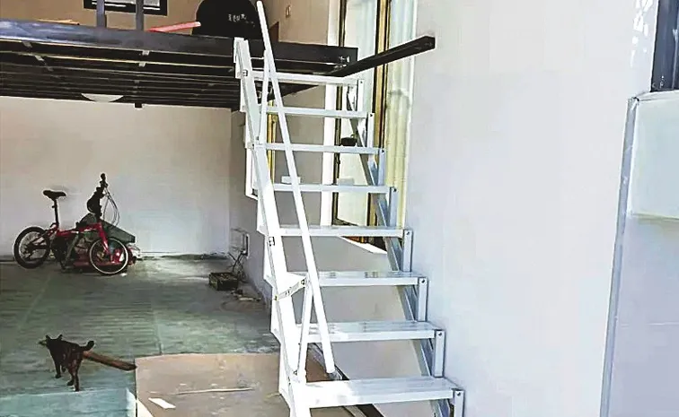Foldable stairs adds value to home Real estate1