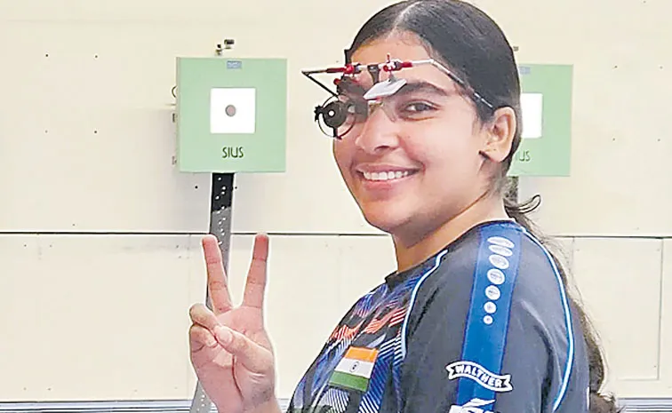 Young Indian shooter Suruchi Singh wins gold medal3