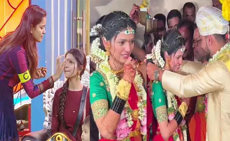 Bigg Boss 9 Telugu Fame Thanuja Puttaswamy Sister Pooja got Married5