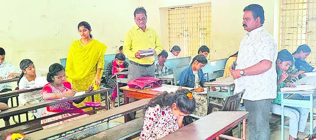 ప్రశాంతంగా ఎన్‌ఎంఎంఎస్‌ అర్హత పరీక్ష 