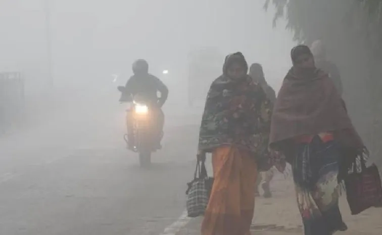 The Cold spell across the nation drop in temperature In Telugu States