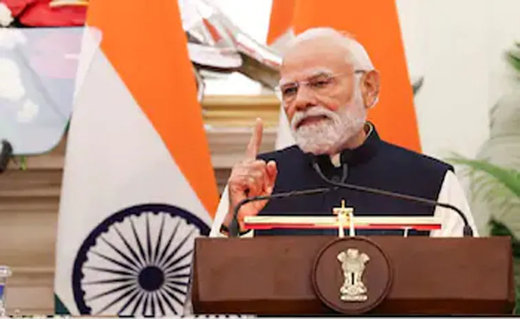 ప్రగతికి ’త్రి’ఫార్మ్స్‌: మోదీ