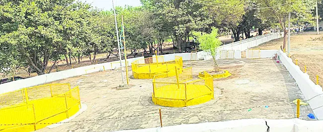 జాతరకు ఏర్పాట్లు 