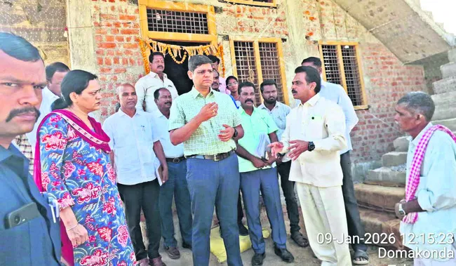 గడువులోగా నిర్మాణాలు పూర్తి చేయాలి