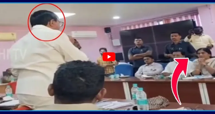 కంకర దోపిడీని అడ్డుకోబోతే JCBతో తొక్కించబోయారు.. తహసీల్దార్ వీడియో లీక్