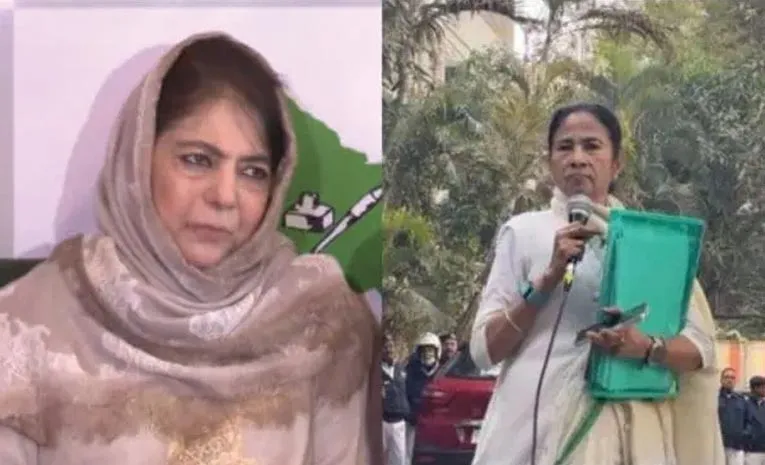 Mehbooba Mufti calls Mamata Banerjee 'tigress', says she will not surrender3