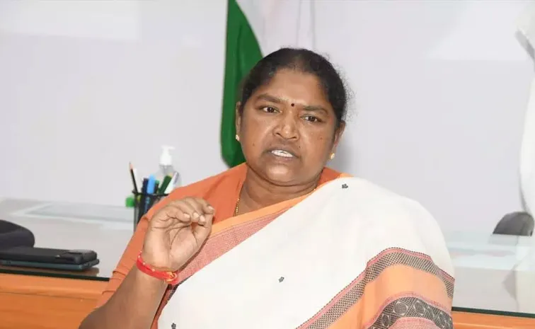 Minister Seethakka Serious Comments On IAS Episode