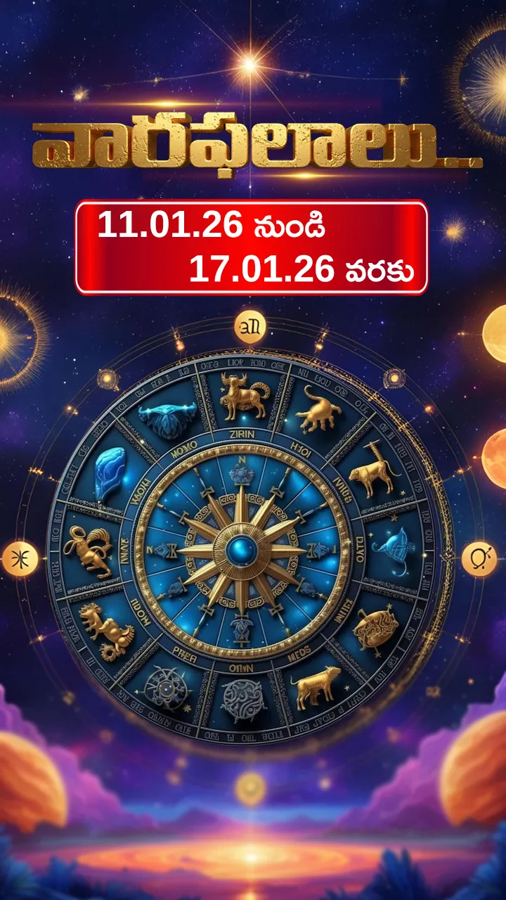 Weekly Horoscope Telugu 11-01-26 To 17-01-2026
