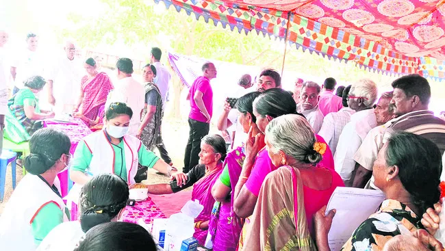 మెగా వైద్యశిబిరం విజయవంతం