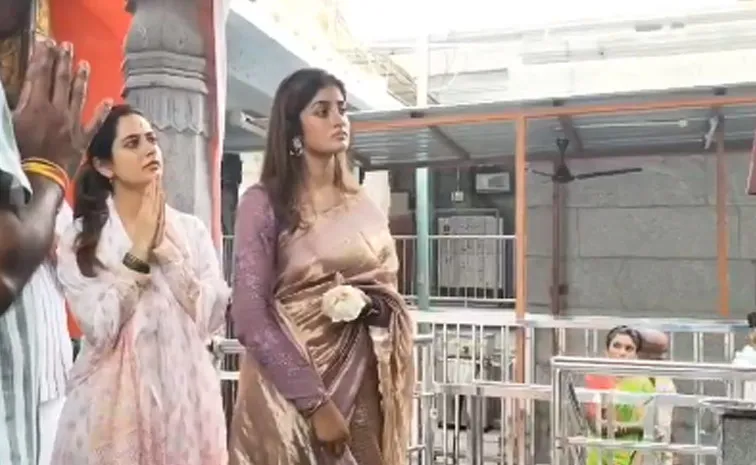 కాణిపాకం వినాయకుడి సేవలో రవితేజ మూవీ టీమ్