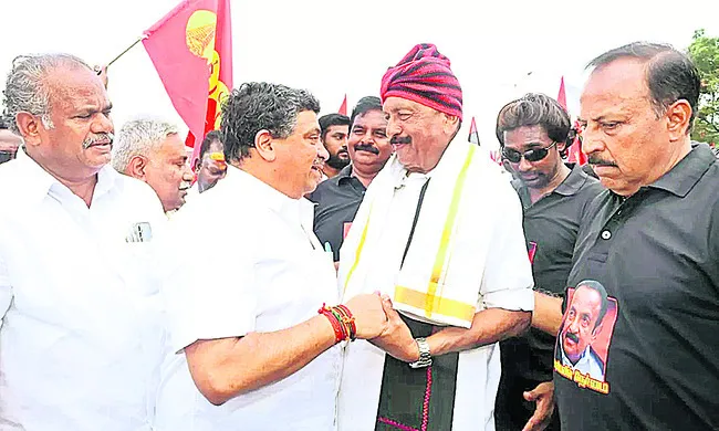 మదురైకు చేరిన వైగో యాత్ర 