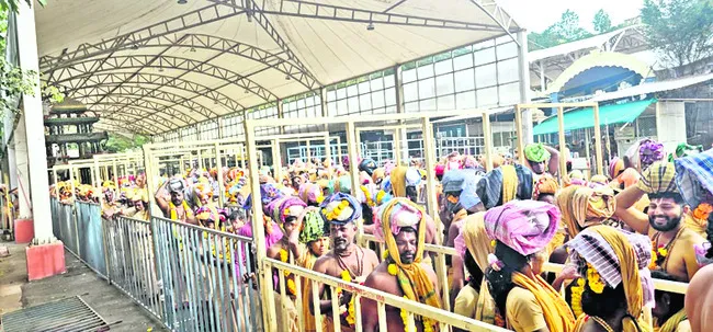 సింహాచలంలో ముగిసిన నృసింహ దీక్షలు