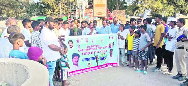 గ్రామీణ క్రీడాకారులకు ప్రోత్సాహం 