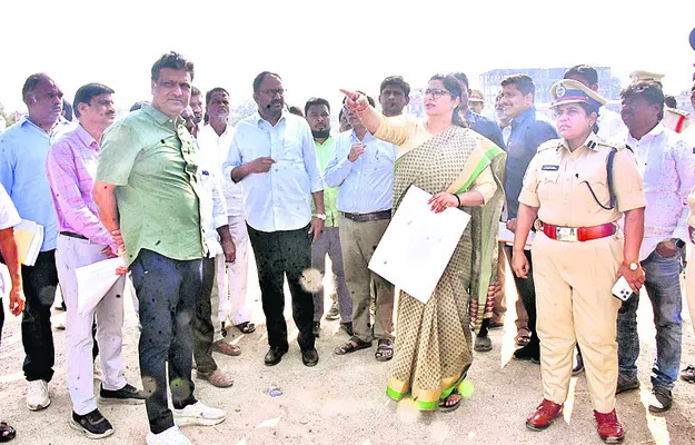 సీఎం పర్యటనకు పకడ్బందీ ఏర్పాట్లు