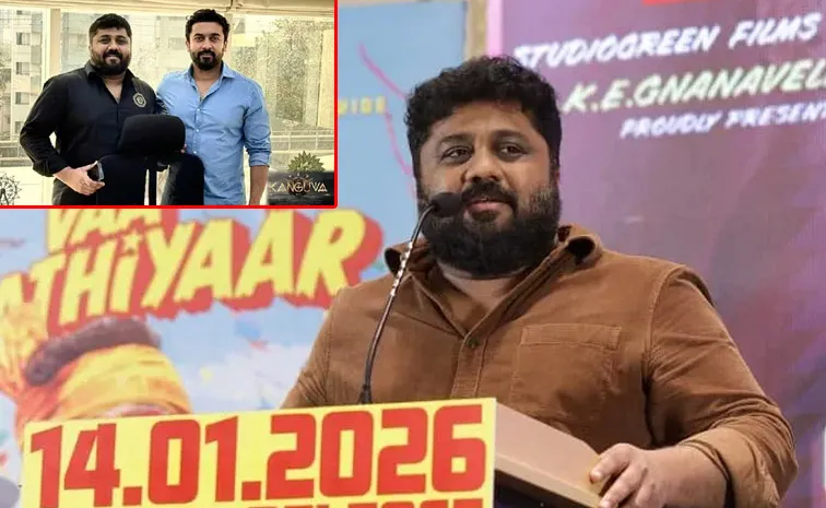 KE Gnanavel Raja comments about to suriya