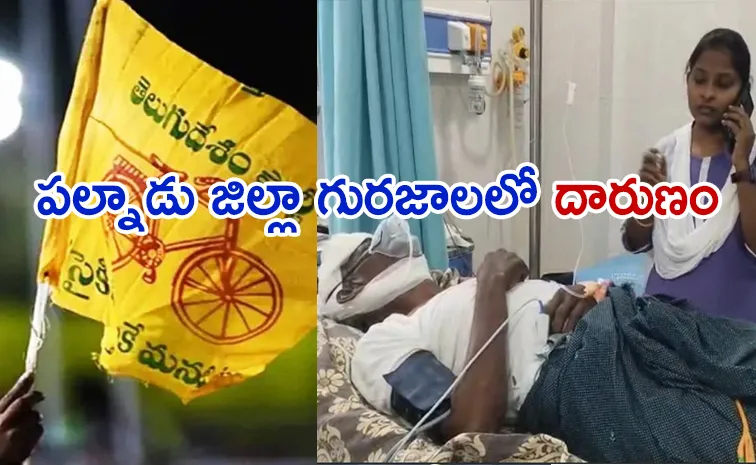 టీడీపీ గూండాల దాడి.. వైఎస్సార్‌సీపీ కార్యకర్త కన్నుమూత