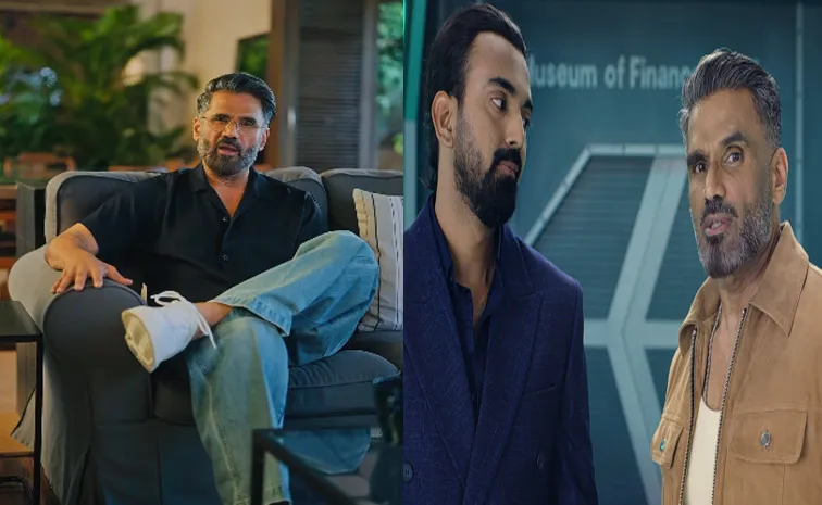 Bollywood actor Sunil Shetty Praises His son in law kl rahul about century 