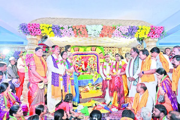 వైభవంగా ఉమామహేశ్వరుడి కల్యాణ ం 