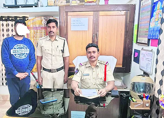 గంజాయి కేసులో నిందితుడు అరెస్టు 