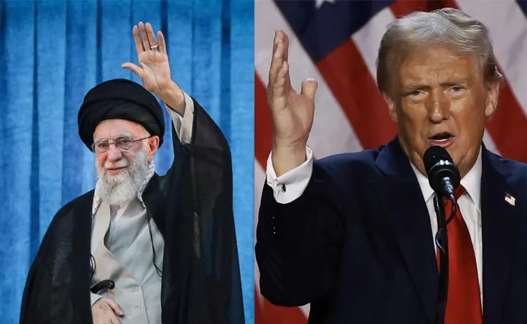 ఖమేనీ ప్రభుత్వానికి థాంక్స్‌ చెప్పిన ట్రంప్‌