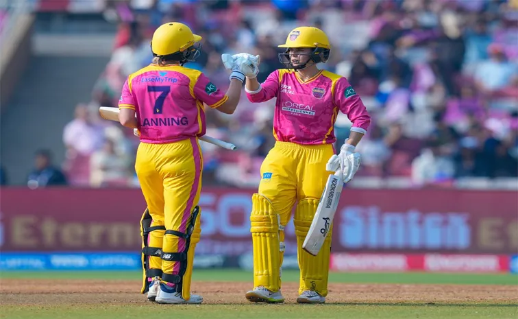 లానింగ్, లిచ్‌ఫీల్డ్‌ మెరుపులు.. ముంబై ముందు భారీ టార్గెట్‌