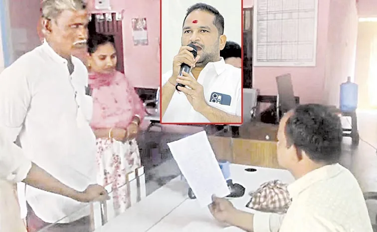 Woman Complaint on Narsipatnam Janasena Incharge Surya Chandra