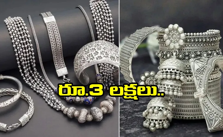 Silver Prices Crosses Rs 3 Lakh Per KG Mark