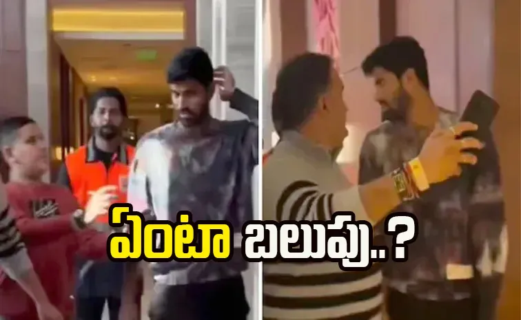 కుర్రాడి పట్ల నిర్లక్ష్యంగా ప్రవర్తించిన వాషింగ్టన్‌ సుందర్‌