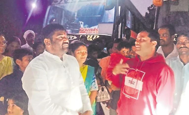 Three Time Sarpanch Takes 200 Villagers To Tirupati By Flight